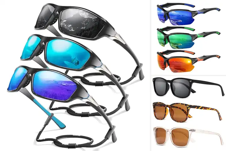 Detailed view of Best 3 Pack Polarized Sunglasses Value