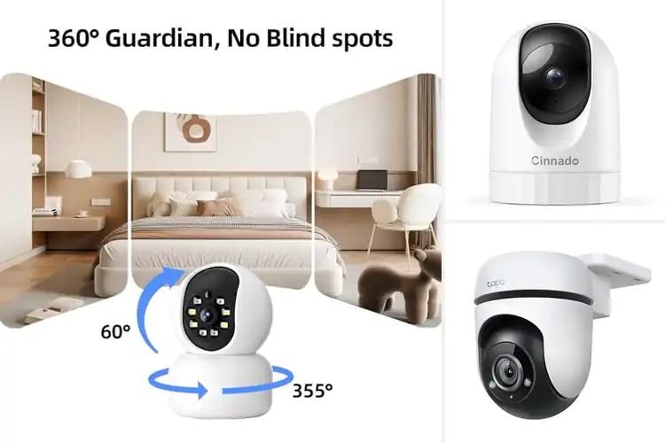 Detailed view of Best 360-Degree Security Cameras