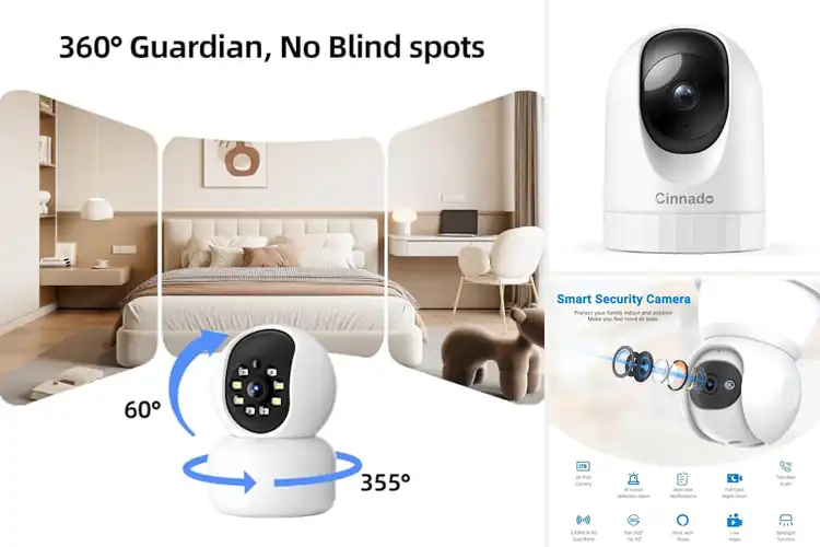 Detailed view of Best 360-Degree Surveillance Cameras