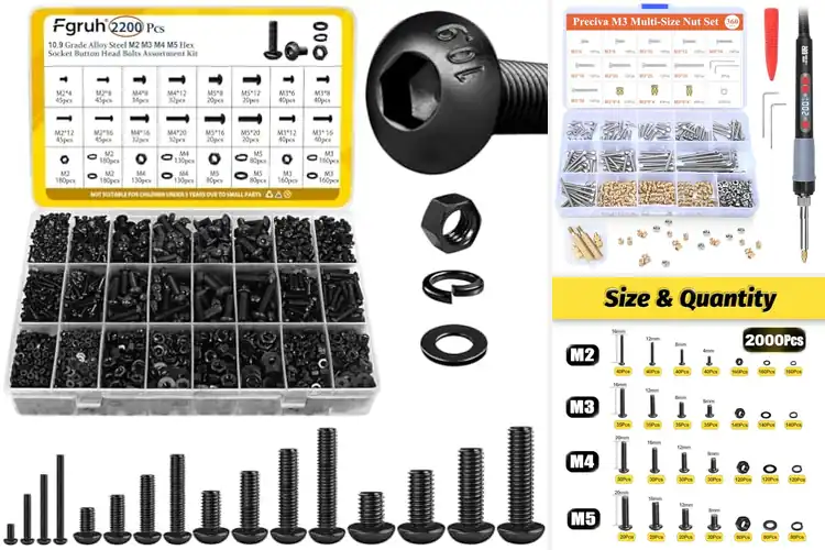 Detailed view of Best 3D Printing Screws for Stronger Builds