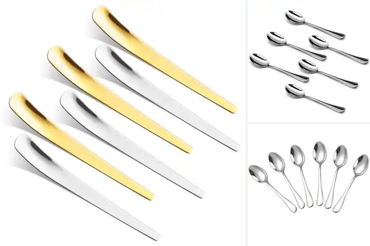 Detailed view of Best 6 Pack Dessert Spoons