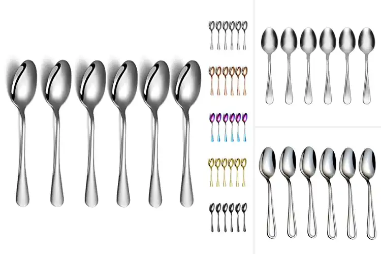 Detailed view of Best 6 Pack Spoon Sets: Durable, Stylish, and Everyday-Ready