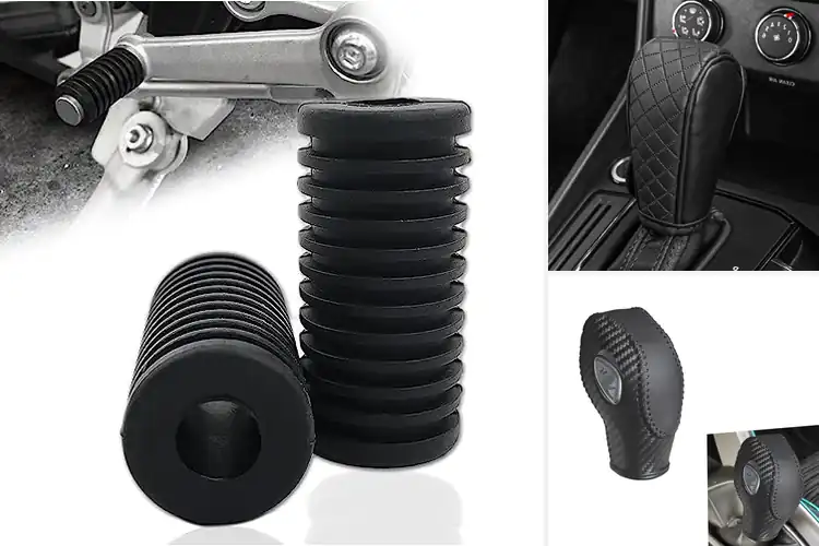 Detailed view of Best Anti Wear Shift Lever Cover