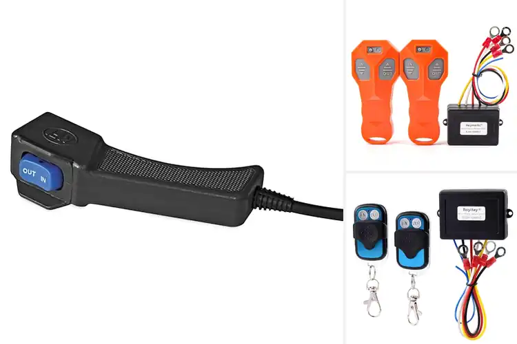Detailed view of Best ATV Winch Remote Controllers
