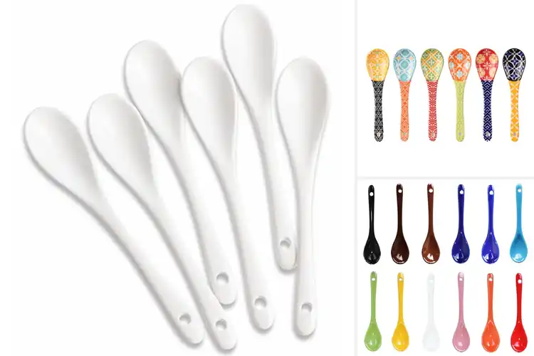 Detailed view of Best Ceramic Dessert Spoons
