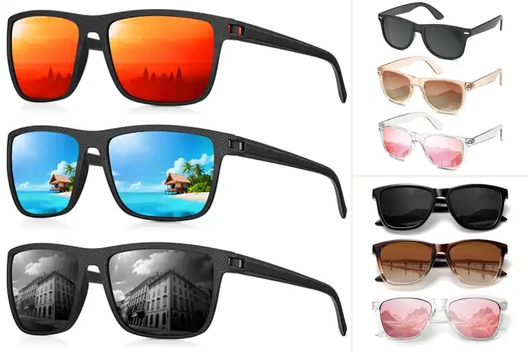 Detailed view of CIFOYA Polarized Sunglasses: See Clearly, Live Brightly