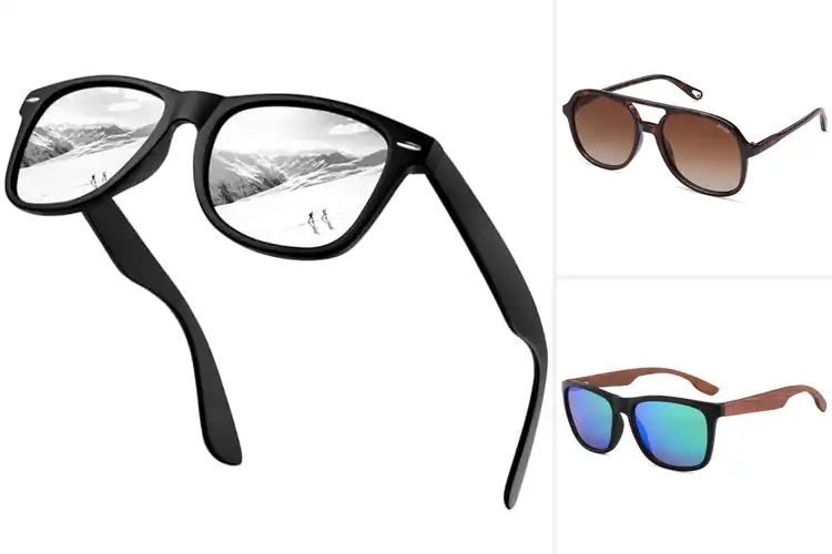 Detailed view of Best Classic Retro Square Sunglasses