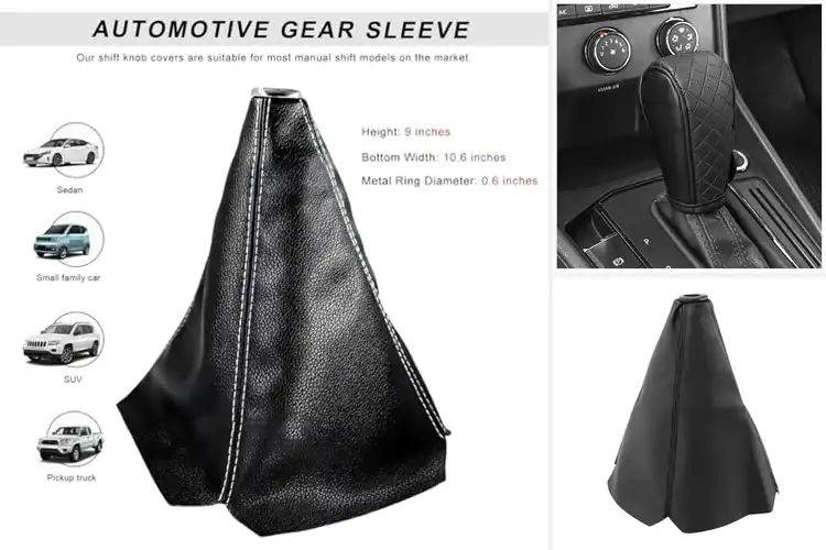 Detailed view of Best Decorative Car Shifter Sleeves