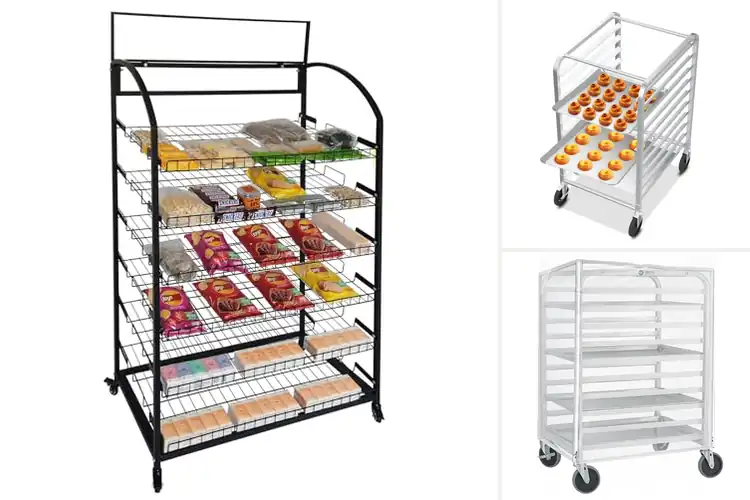 Detailed view of Best Display Baker Racks For Home Or Shop