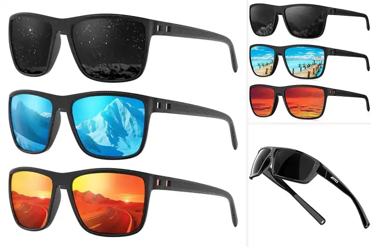 Detailed view of Best Driving Fishing Golf Sunglasses