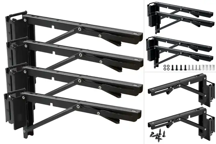 Detailed view of Best E Track Shelf Brackets for Strong, Simple Storage