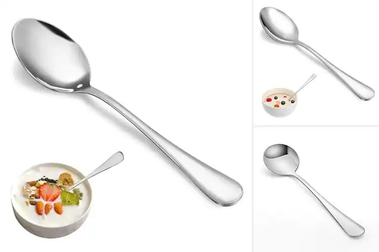 Detailed view of Best Easy-Clean Stainless Steel Spoons For Daily Use