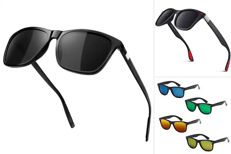 Detailed view of Best Flexible Hinges Sunglasses: Comfort & Style Guide