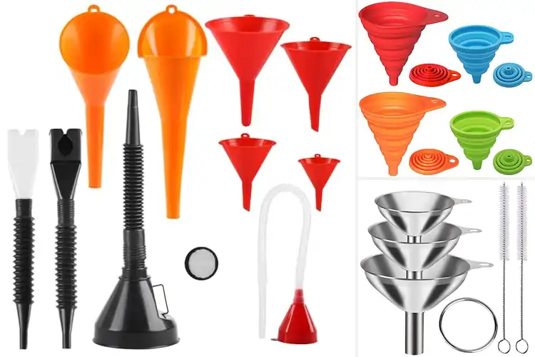 Detailed view of Best Funnel Sets: Quick, Clean Pouring for Stress-Free Work