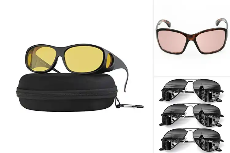 Detailed view of Best Glare Reduction Sunglasses