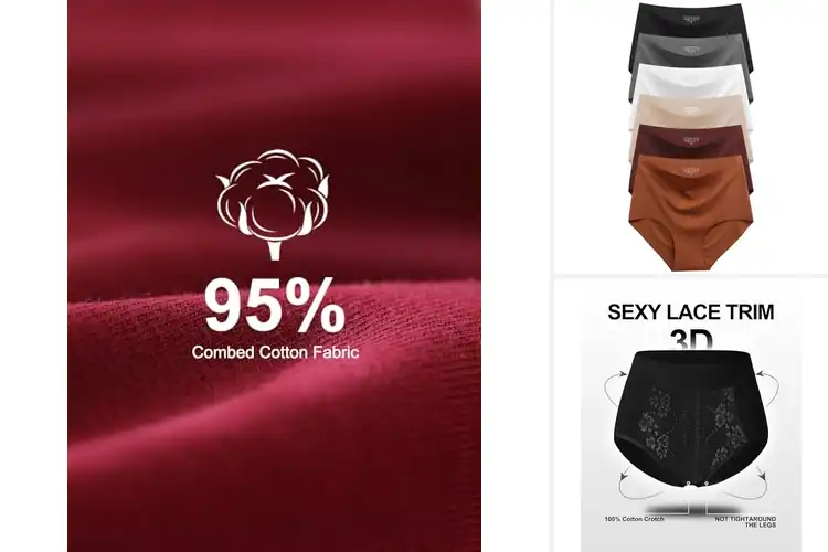 Detailed view of Best High Waisted Underwear