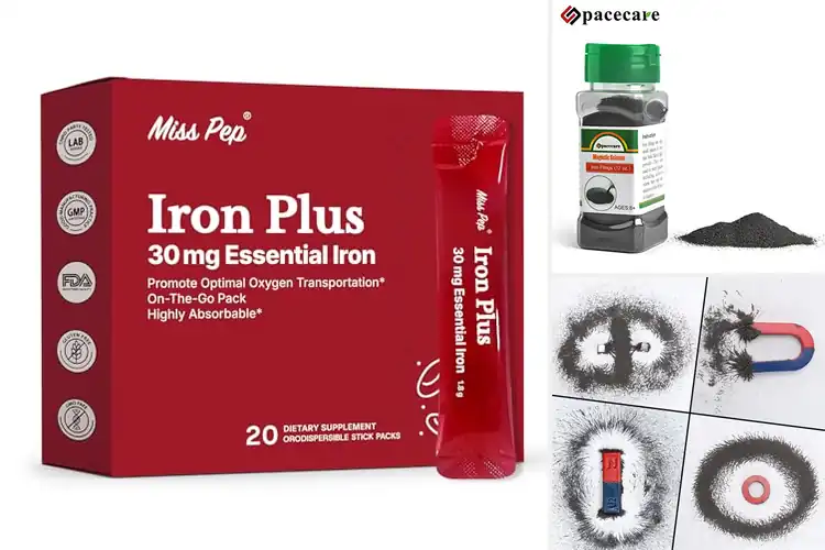 Detailed view of Best Iron Powder Components