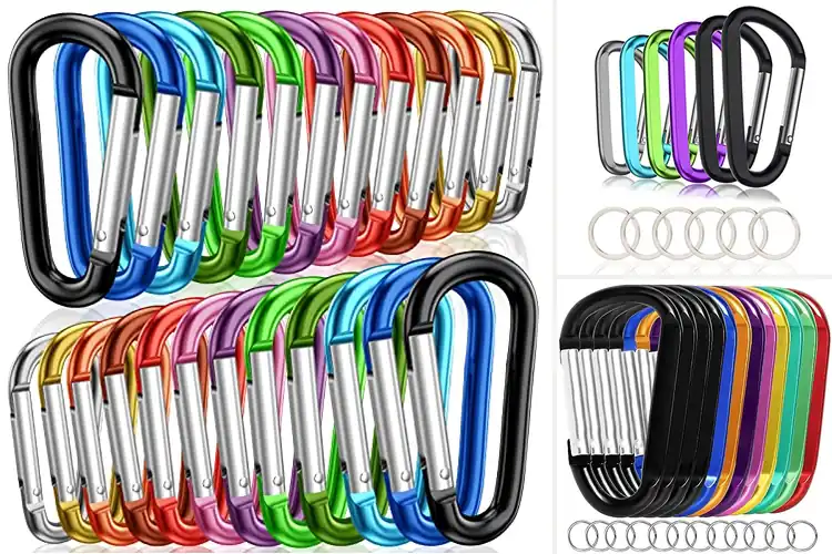 Detailed view of Best Keychain Carabiner Clips