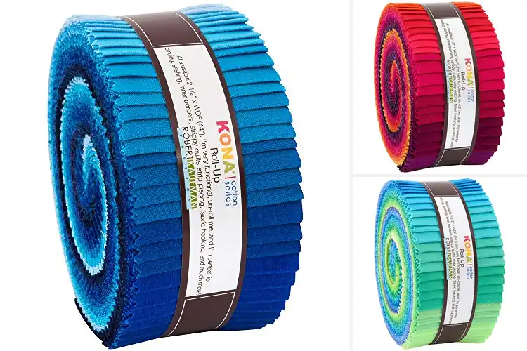 Detailed view of Best Kona Cotton Jelly Rolls