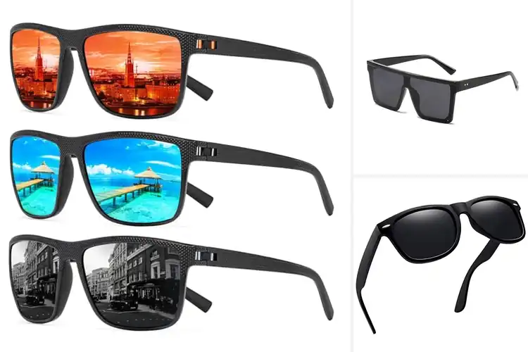 Detailed view of Best Lightweight Square Sunglasses