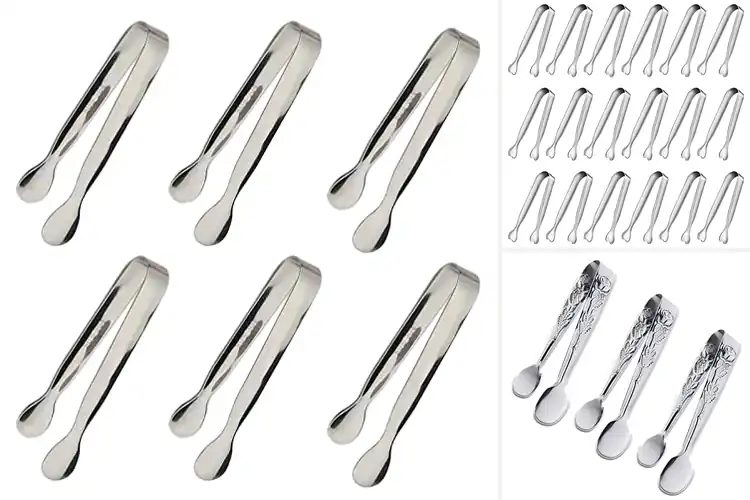 Detailed view of Best Mini Serving Tongs For Tea Party