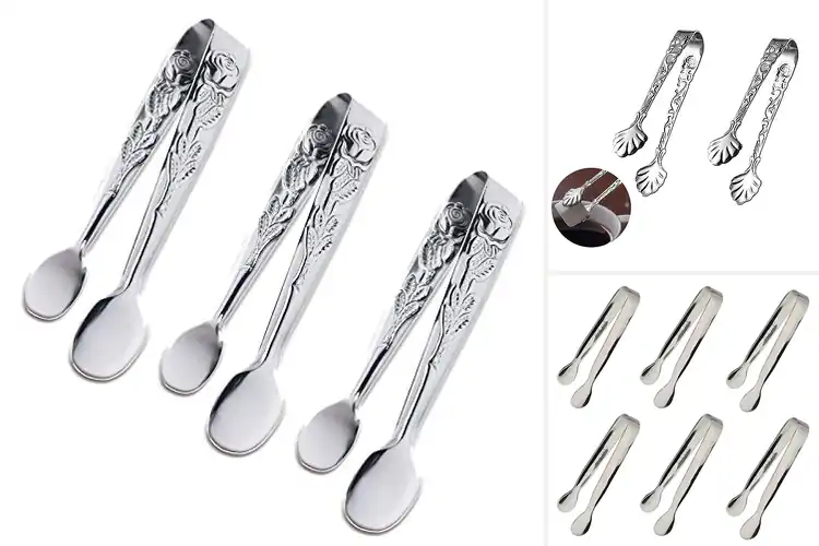 Detailed view of Best Mini Sugar Cube Tongs