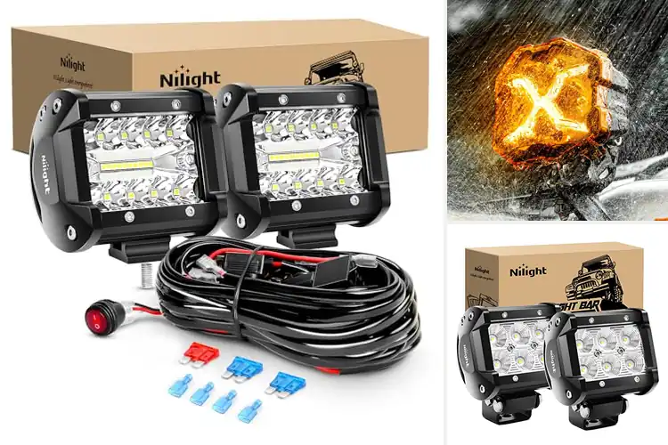 Detailed view of Best Offroad LED Pods
