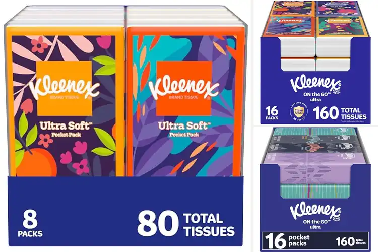 Detailed view of Best On-The-Go Facial Tissue Packs: Stay Fresh Anywhere