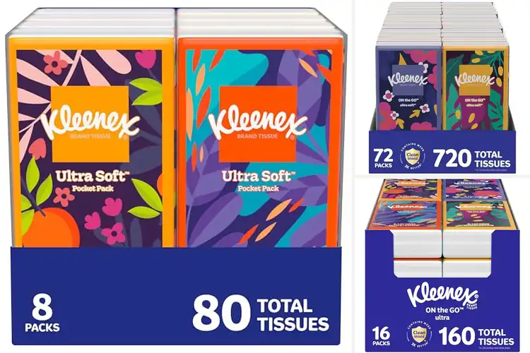 Detailed view of Best On-The-Go Tissues: Your Pocket-Sized Comfort