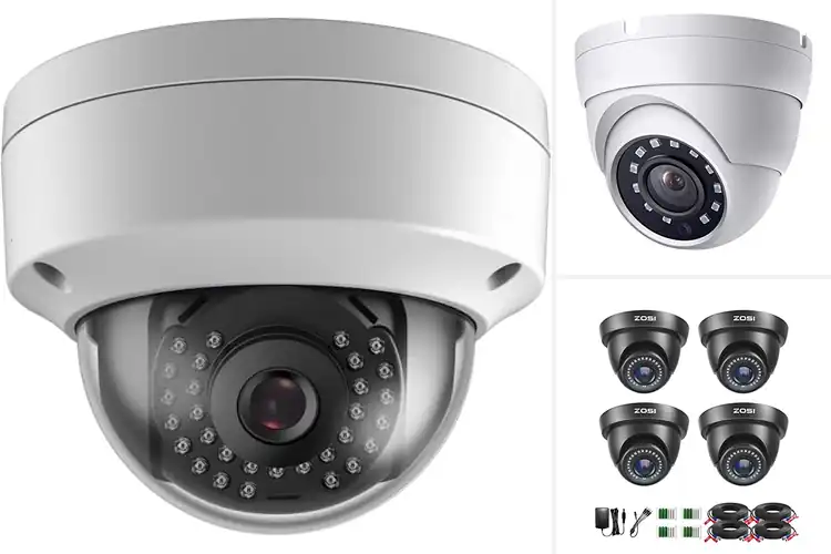 Detailed view of Best Outdoor Dome Surveillance Cameras