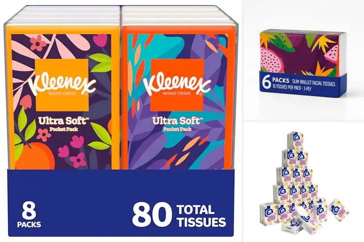 Detailed view of Best Portable Facial Tissue Kits