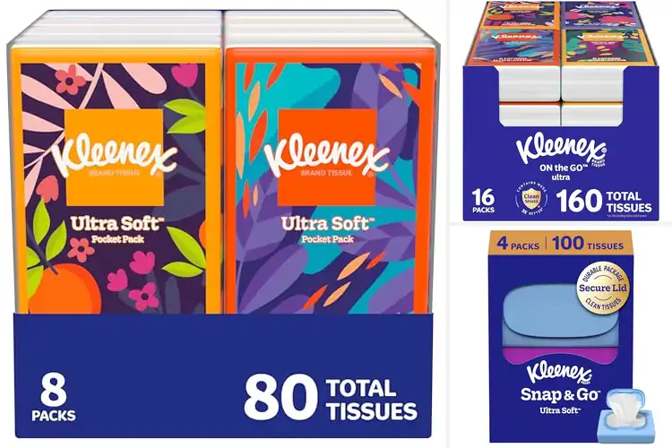 Detailed view of Best Portable Facial Tissues: Stay Fresh Anywhere