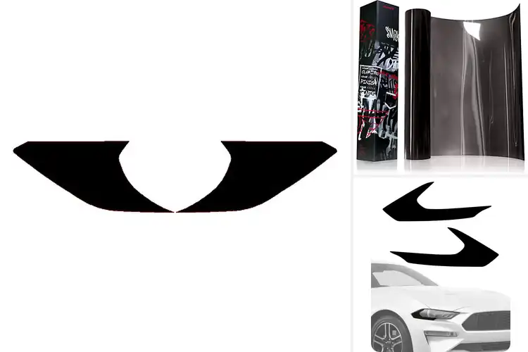 Detailed view of Best Precut Vinyl Headlight Tint Covers