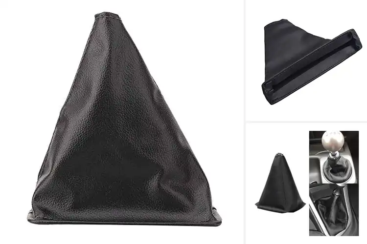 Detailed view of Best PU Leather Car Shift Boots