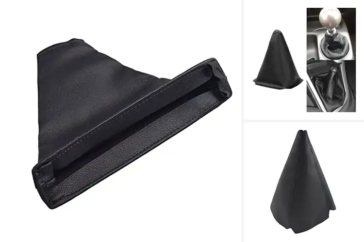 Detailed view of Best PU Leather Car Shift Cover