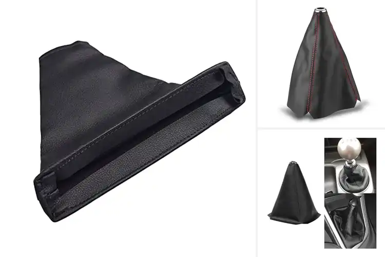 Detailed view of Best PU Leather Shift Covers