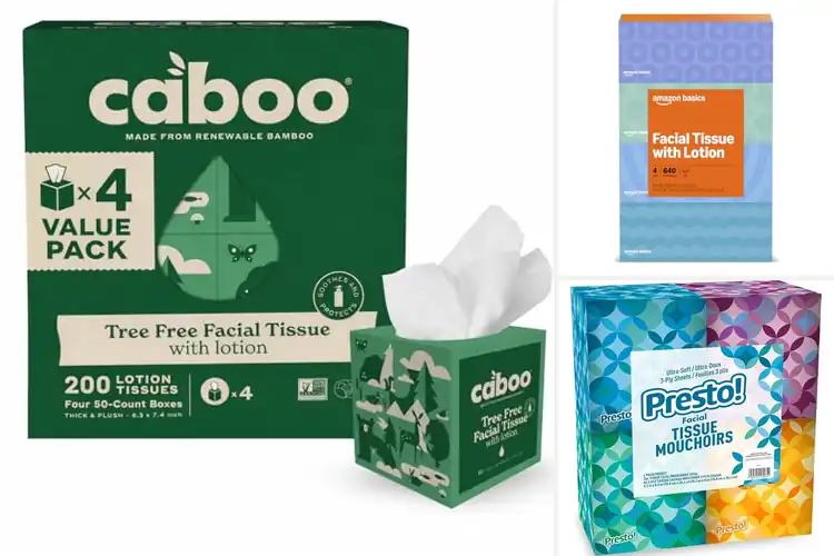 Detailed view of Best Responsibly Sourced Facial Tissues