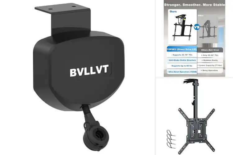 Detailed view of Best Retractable Ceiling Mounts