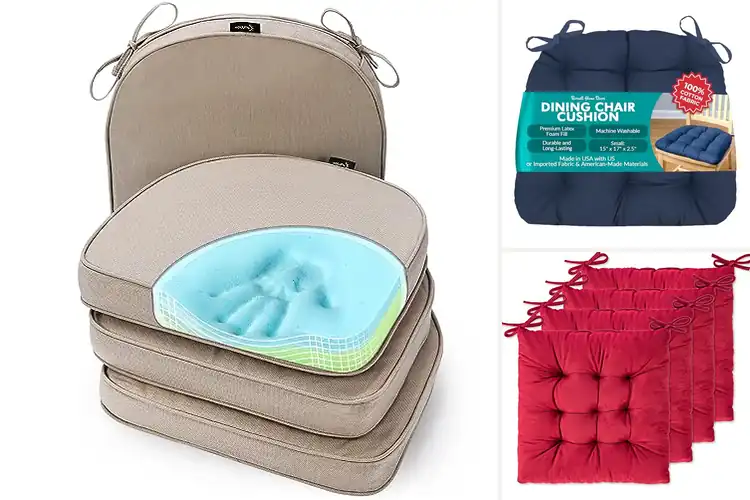 Detailed view of Best Reversible Chair Cushions
