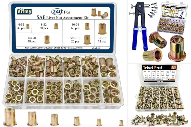 Detailed view of Best Rivet Nuts: Top 10 Durable Kits for Your Projects