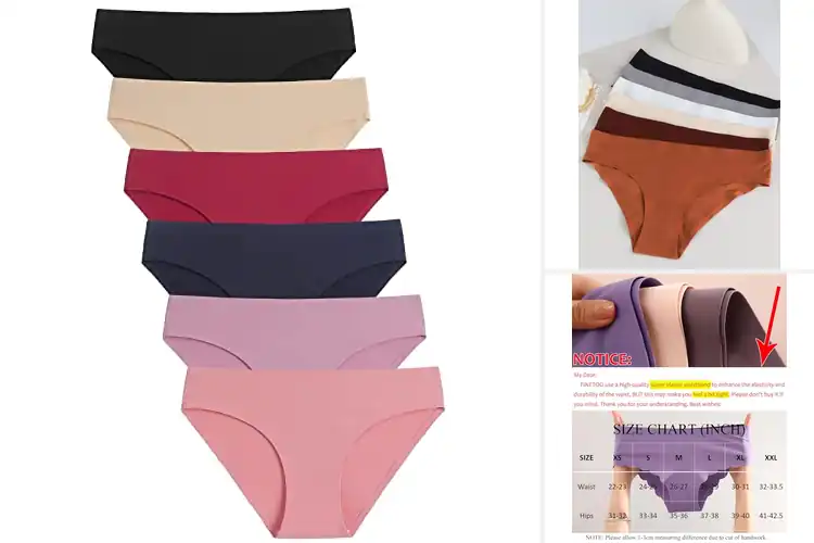 Detailed view of Best Seamless Panties For Women