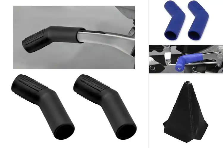 Detailed view of Best Shift Lever Dust Protectors for Cleaner, Smoother Rides