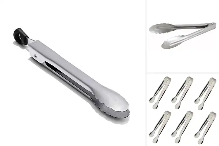 Detailed view of Best Small Metal Tongs