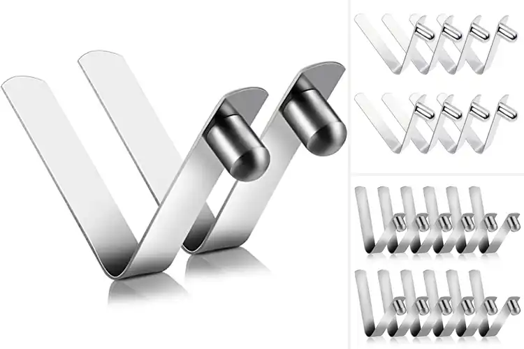 Detailed view of Best Stainless Steel Push Button Clips