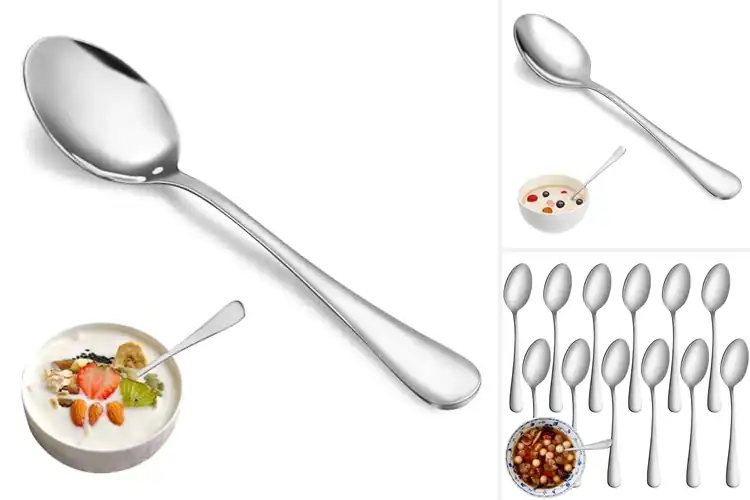 Detailed view of Best Stainless Steel Spoon Sets