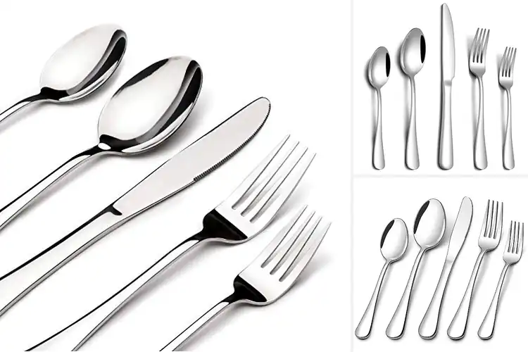 Detailed view of Best Stainless Steel Tableware Sets