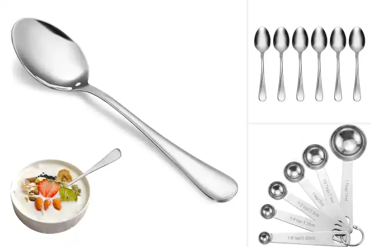 Detailed view of Best Stainless Steel Teaspoon Sets