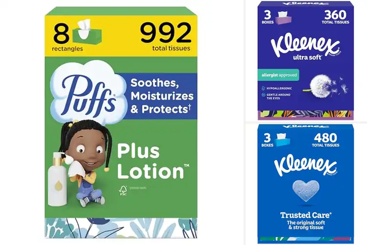 Detailed view of Best Thick Facial Tissues: Top Picks for Strength & Softness