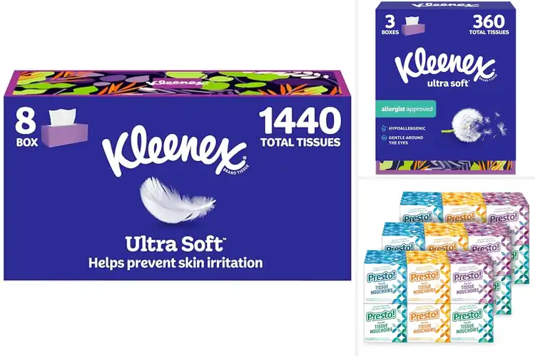 Detailed view of Best Three Ply Tissues