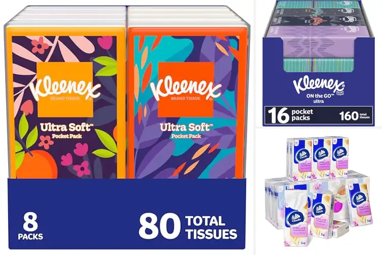 Detailed view of Best Travel Pocket Tissues